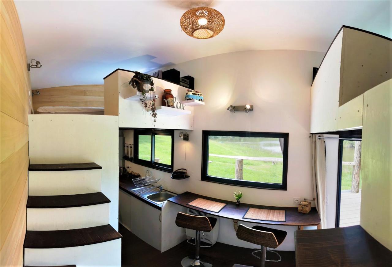 La Tiny House Terra Nostra Saint-Bazile Exterior foto